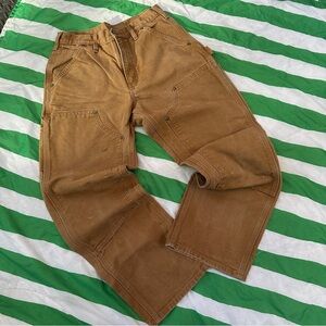 Carhartt dungarees work pants double knee